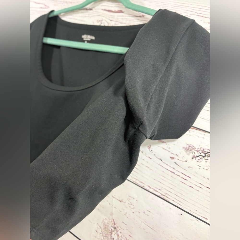 Wild Fable Black Butter Bliss Athletic Workout Crop Top in Size XL EUC - Picture 5 of 7
